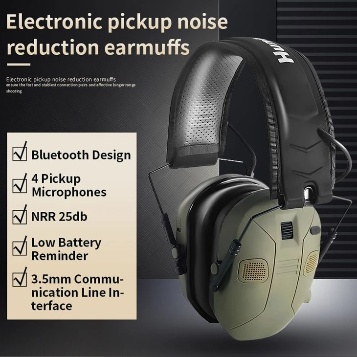 gun range headphones bluetooth