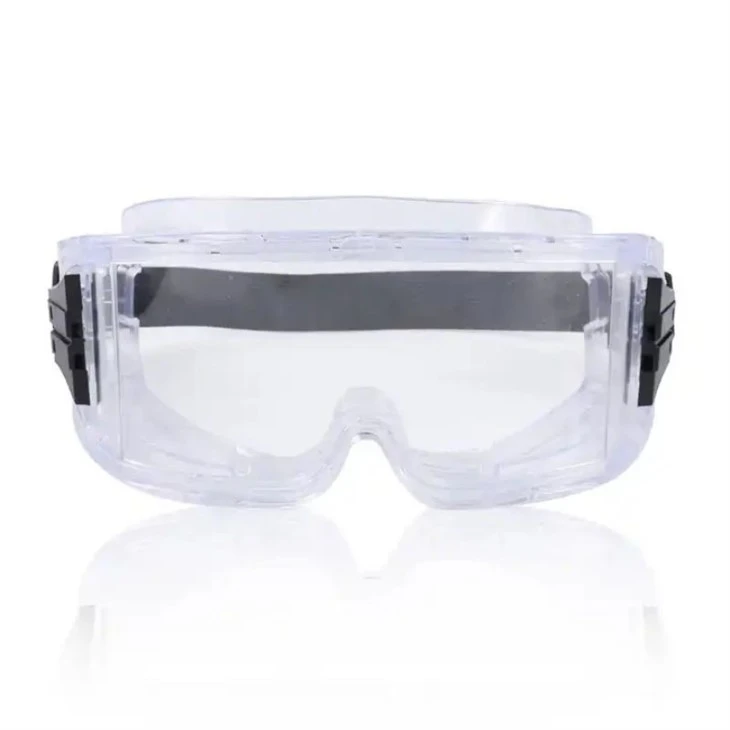ppe goggles over glasses