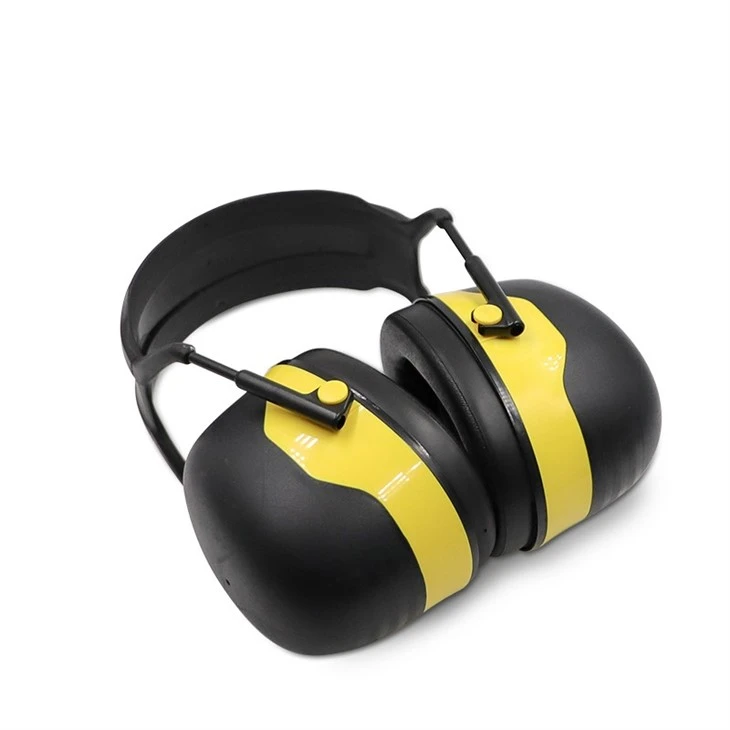 ear protector for cutting grass