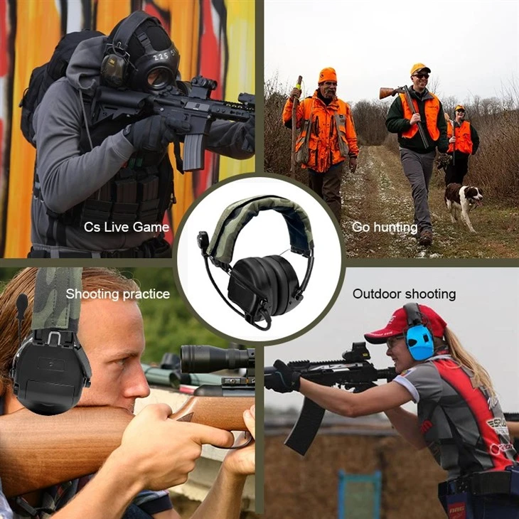 noise cancelling headset for shooting