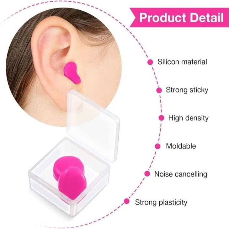 moldable waterproof silicone earplug