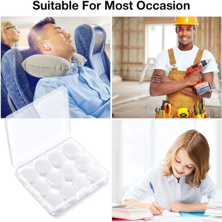 sleeping with silicone ear plugs