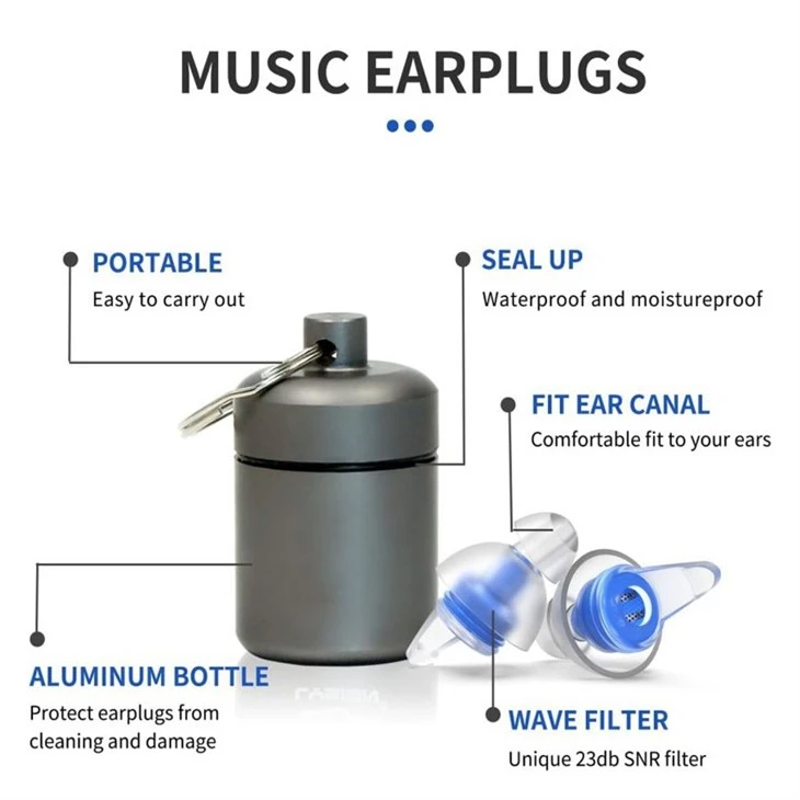 reusable earplugs for concerts