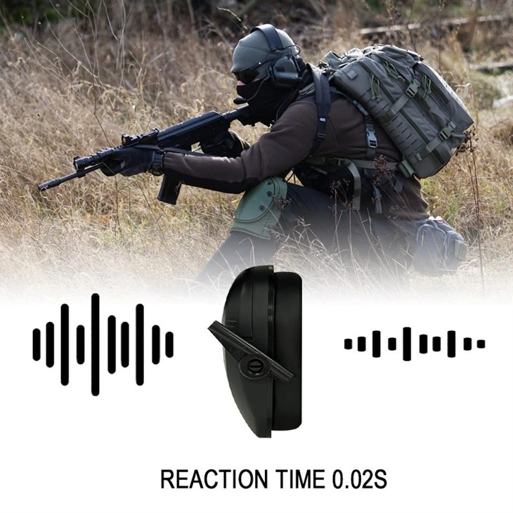 tactical headphones with mic
