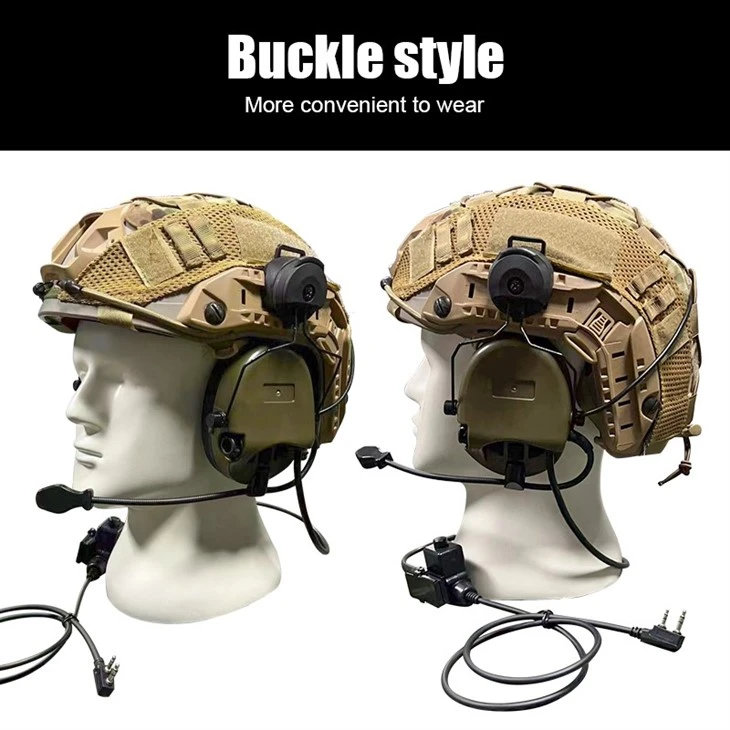 tactical headset with microphone